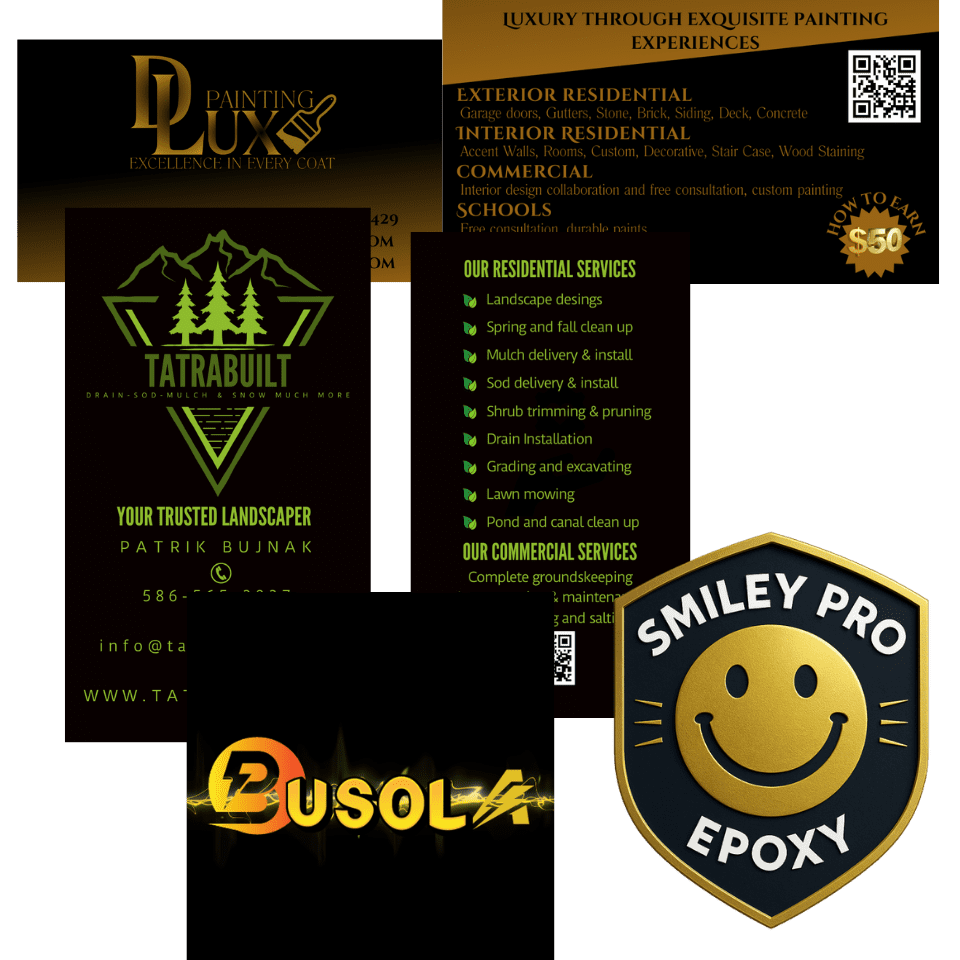 Branding services provided by Agile Solutions LLC for Michigan service based businesses